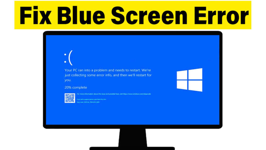 How to fix Blue Screen Error in Windows 11
