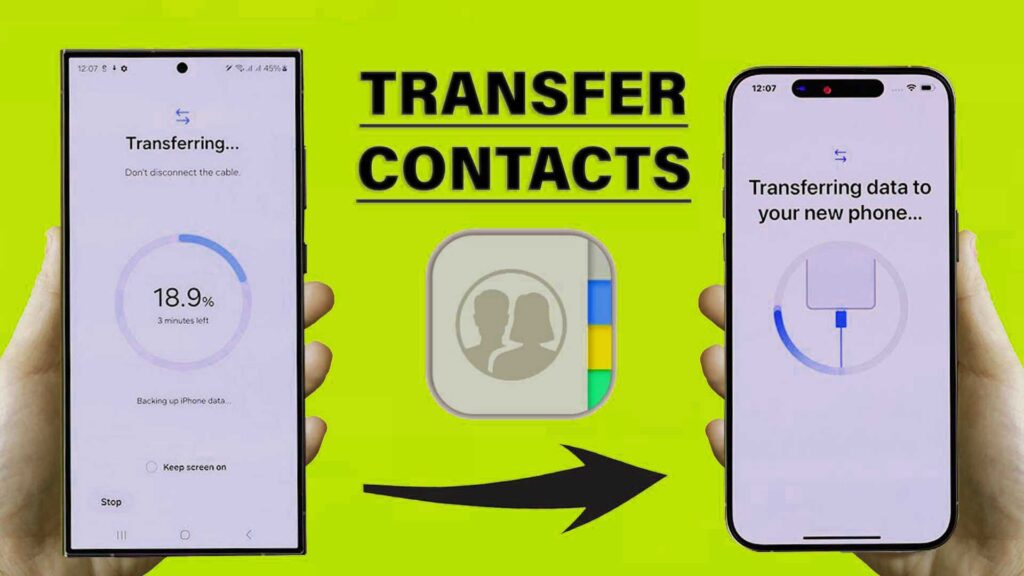 How to Transfer Contacts from Android to iPhone